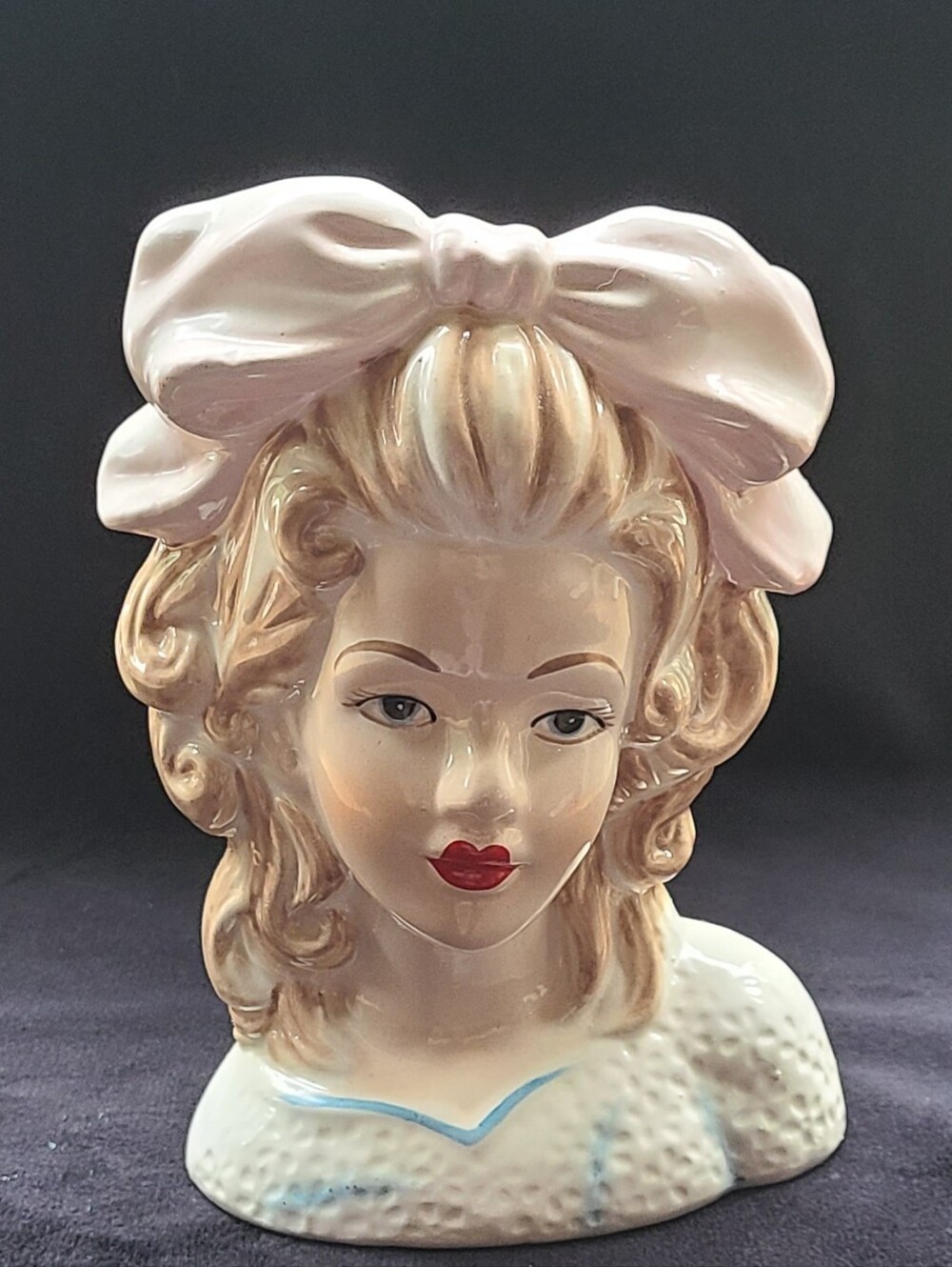 Lady Head Vase Vintage